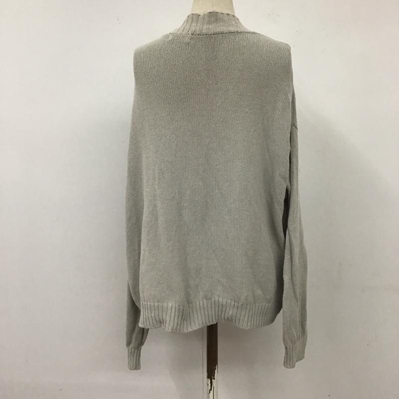 サマンサモスモス Samansa Mos2 カーディガン 長袖 1607444 Vネック FREE 無地 灰 / グレー /  レディース USED 古着 中古 10118791