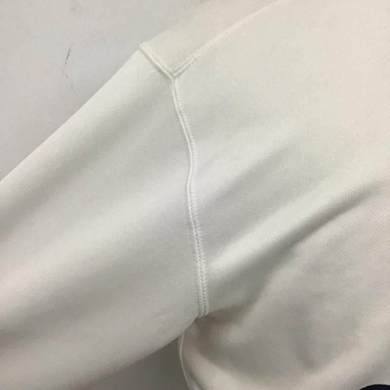 アディダス adidas トレーナー 長袖 DN1451 クルーネック スウェット M ロゴ、文字 白 / ホワイト /  メンズ USED 古着 中古 10123283