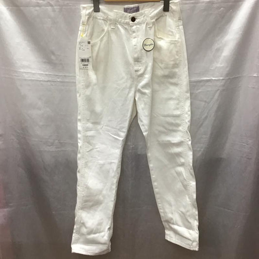 ラングラー Wrangler パンツ デニム、ジーンズ GDS-19000-A ROPE PICNIC WL0721 ルーミージーンズ タグ付き 40 無地 白 / ホワイト /  レディース USED 古着 中古 10116767