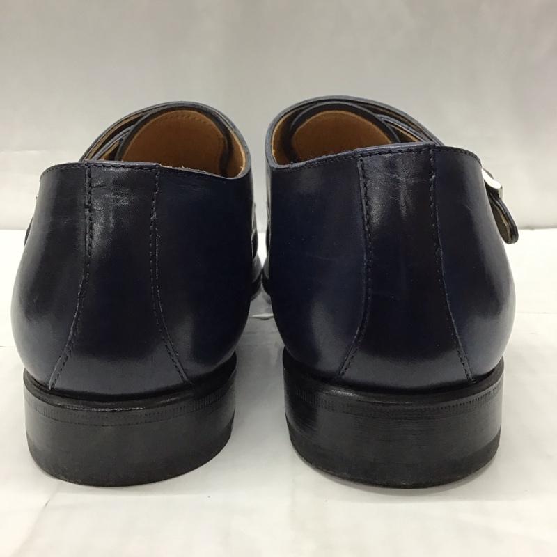 カンパニーレ Campanile 革靴 革靴 ダブルモンク 無地 紺 / ネイビー /  メンズ USED 古着 中古 10122515