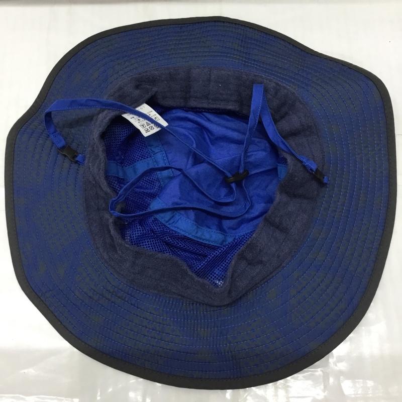 ザノースフェイス THE NORTH FACE 帽子 ハット NN01707 ホライズン アウトドア ロゴ、文字 青 / ブルー /  メンズ USED 古着 中古 10119572