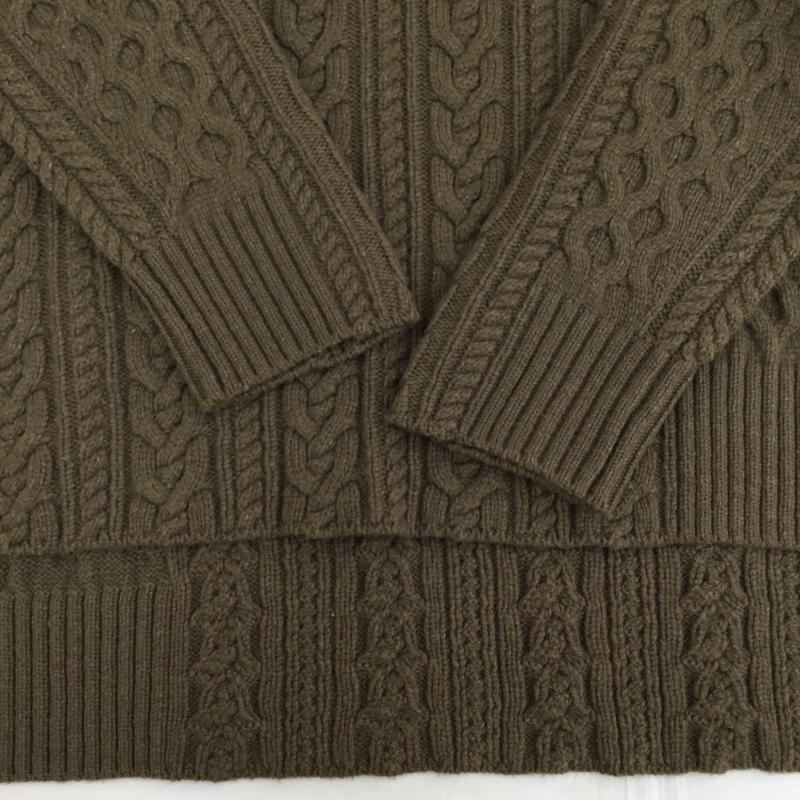 マカフィー MACPHEE ニット、セーター 長袖 S  ダークブラウン / ダークブラウン /  レディース USED 古着 中古 10142557