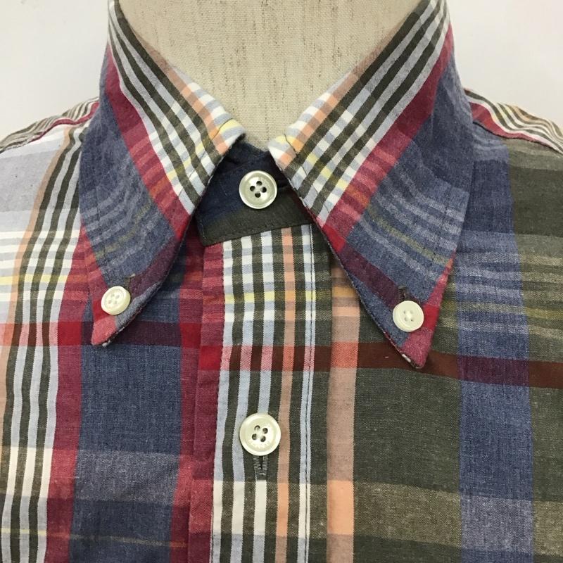 ブルックス BROOKS シャツ、ブラウス 長袖 長袖シャツ チェックシャツ カラーシャツ ボタンダウンシャツ ポケットシャツ S チェック マルチカラー / マルチカラー /  メンズ USED 古着 中古 10111124