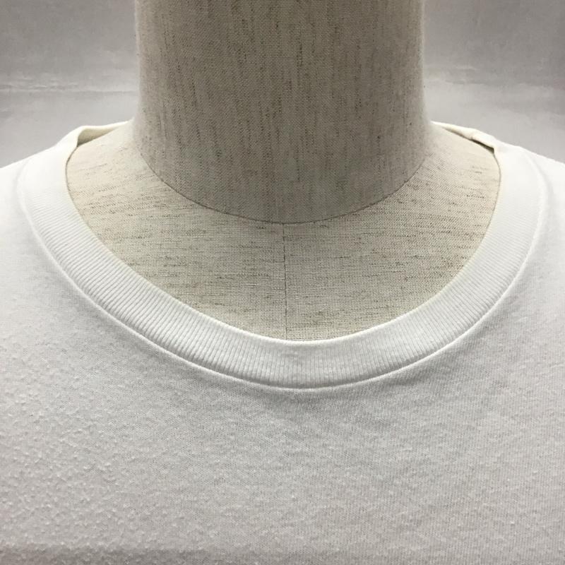 ワコマリア WACKO MARIA Tシャツ 半袖 半袖カットソー プリントTシャツ クルーネックカットソー M ロゴ、文字 白 / ホワイト /  メンズ USED 古着 中古 10116571