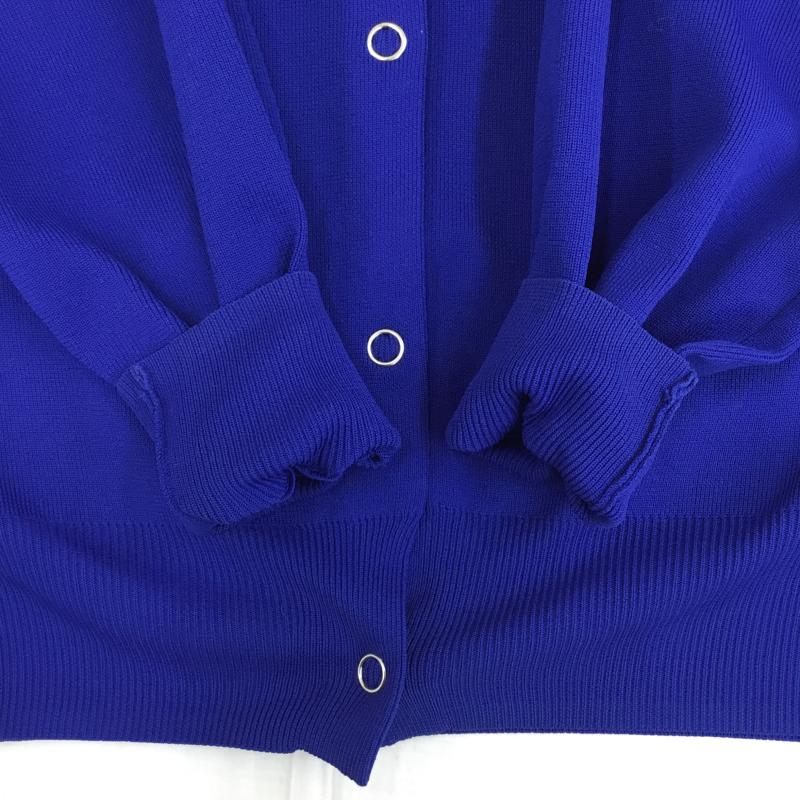 ディスコート Discoat カーディガン 長袖 DCZ1021205A0003 FREE 無地 青 / ブルー /  レディース USED 古着 中古 10142555