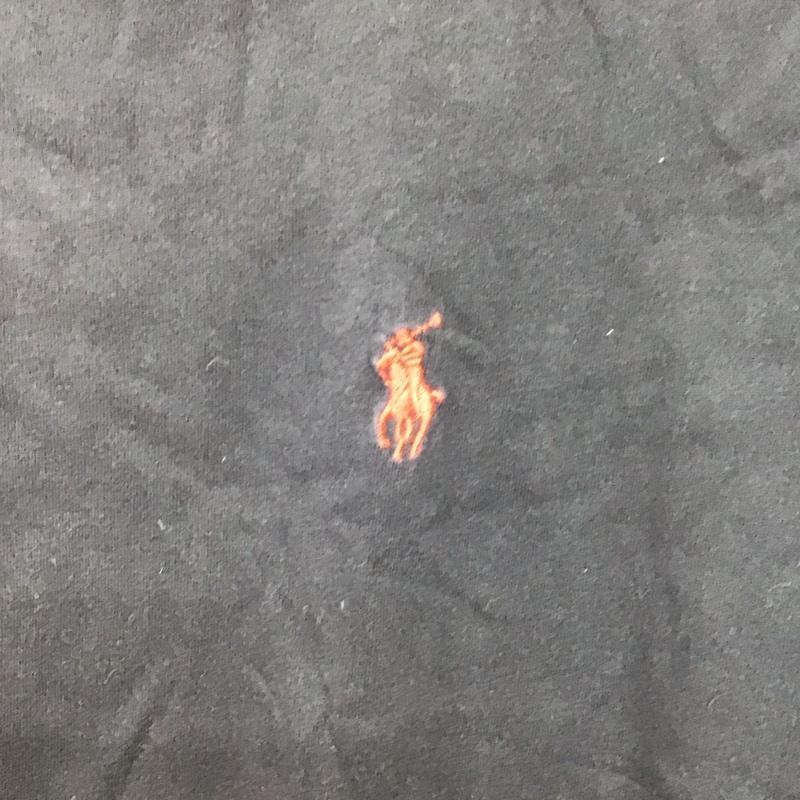 ポロラルフローレン POLO RALPH LAUREN Tシャツ 半袖 半袖カットソー 刺繍Tシャツ クルーネックカットソー S ロゴ、文字 紺 / ネイビー /  メンズ USED 古着 中古 10130722