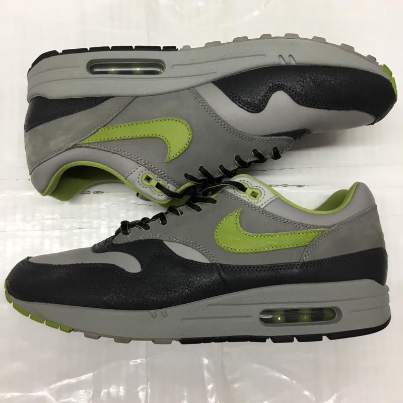 ナイキ NIKE スニーカー スニーカー HF3713-002 AIR MAX 1 SP HUF 29cm 箱有 29.0cm ロゴ、文字 黒 / ブラック / X 灰 / グレー / X カーキ / カーキ /  メンズ USED 古着 中古 10121860