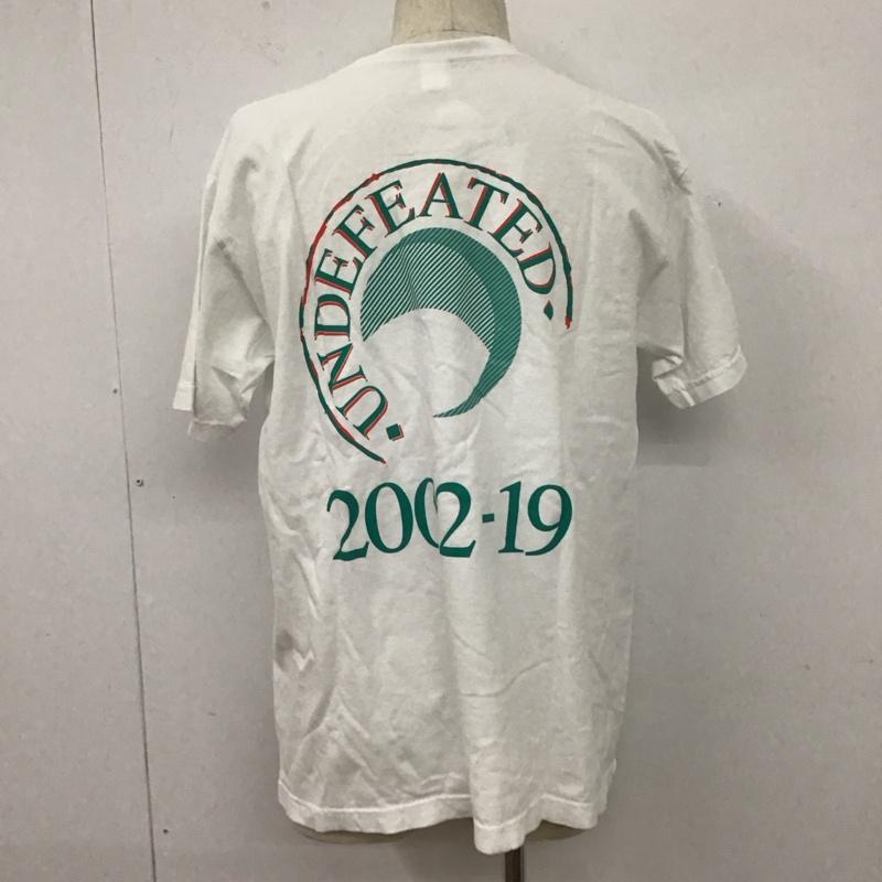 アンディフィーテッド UNDEFEATED Tシャツ 半袖 M プリント 白 / ホワイト /  メンズ USED 古着 中古 10106540