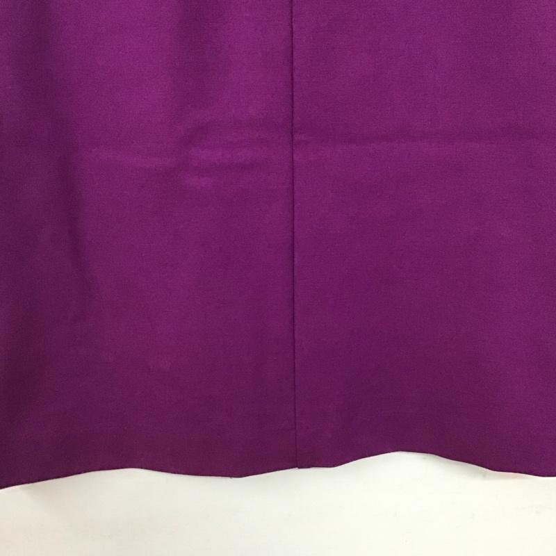 ミラオーウェン Mila Owen スカート ひざ丈スカート タイトスカート ひざ丈 バックスリット 0 無地 紫 / パープル /  レディース USED 古着 中古 10142464