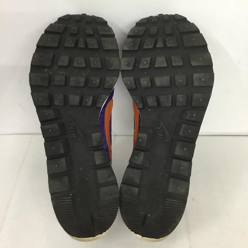 ナイキ NIKE スニーカー スニーカー DD1875 500 VAPORWAFFLE SACAI 27.5cm 箱有 27.5cm ロゴ、文字 紫 / パープル / X 白 / ホワイト / X 橙 / オレンジ /  メンズ USED 古着 中古 10130014