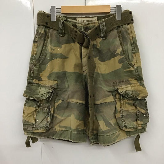 アバクロンビーアンドフィッチ ABERCROMBIE&FITCH パンツ ショートパンツ ショートパンツ ハーフパンツ カジュアルパンツ 28インチ カモフラージュ柄・迷彩 マルチカラー / マルチカラー /  メンズ USED 古着 中古 10122794