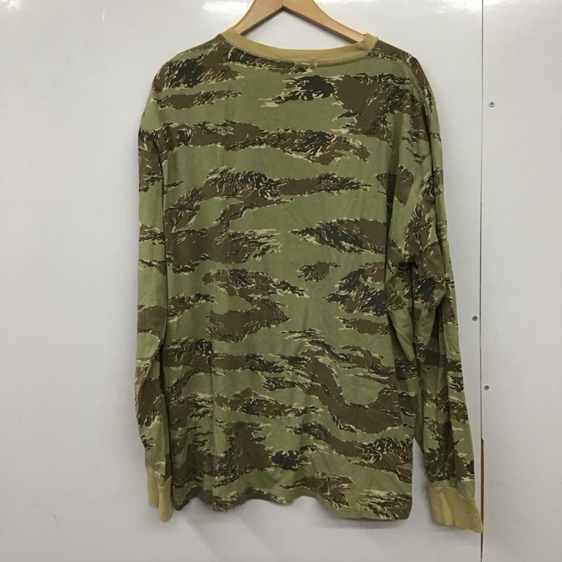アベイシングエイプ A BATHING APE カットソー 長袖 長袖カットソー プリントカットソー クルーネック XXL プリント マルチカラー / マルチカラー /  メンズ USED 古着 中古 10130265