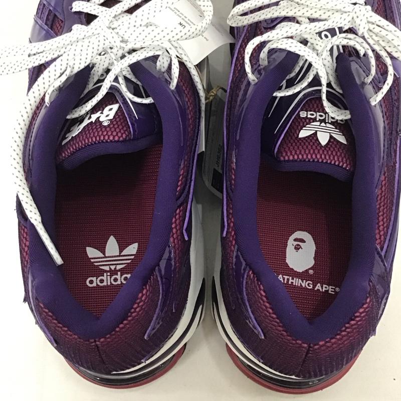 アディダス adidas スニーカー スニーカー JH6362 ORKETRO BAPE A BATHING APE 27cm 箱有 27.0cm ロゴ、文字 紫 / パープル /  メンズ USED 古着 中古 10135282