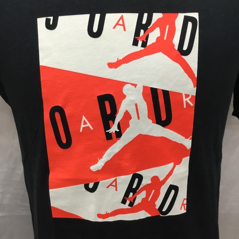 エアジョーダン AIR JORDAN Tシャツ 半袖 cd5629-010 ジョーダンバスケットボールトップス 半袖カットソー プリントTシャツ S ロゴ、文字 黒 / ブラック /  メンズ USED 古着 中古 10121792