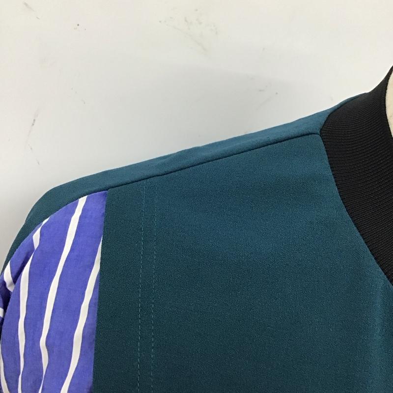 クルニ CULLNI Tシャツ 長袖 20-SS-049 アシンメトリースリットロンT 1 無地 X ストライプ マルチカラー / マルチカラー /  メンズ USED 古着 中古 10117125