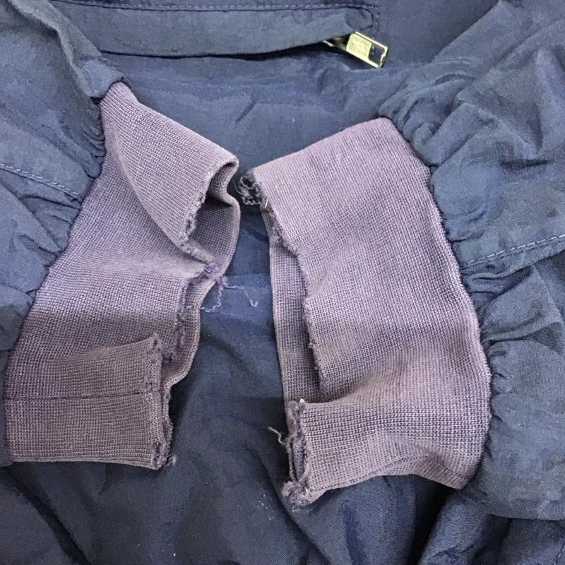 ギャップ GAP ジャケット、上着 ジャケット、ブレザー 長袖ジャケット ナイロンジャケット プルオーバー 無地 紺 / ネイビー /  メンズ USED 古着 中古 10144196
