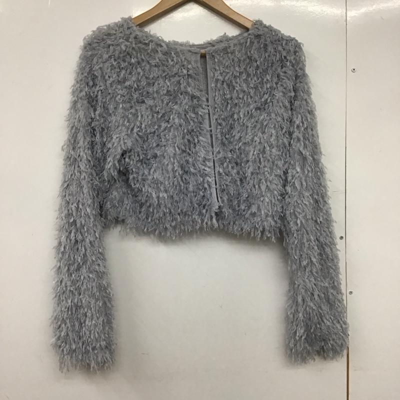 ローリーズファーム LOWRYS FARM カットソー 長袖 2 無地 灰 / グレー /  レディース USED 古着 中古 10148618