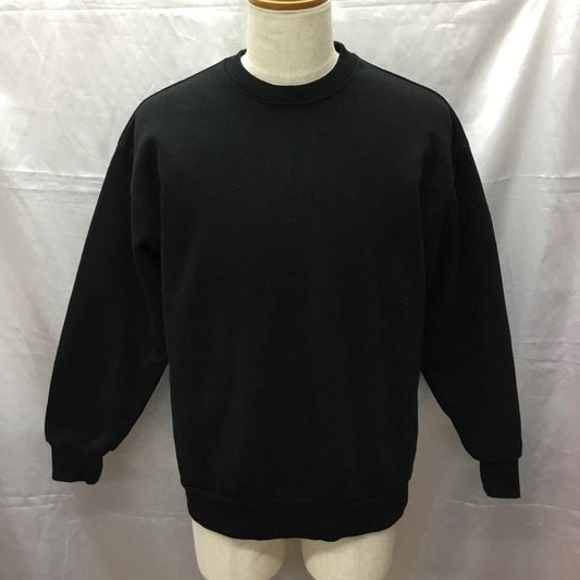 フリークスストア FREAK S STORE トレーナー 長袖 M 無地 黒 / ブラック /  メンズ USED 古着 中古 10112436