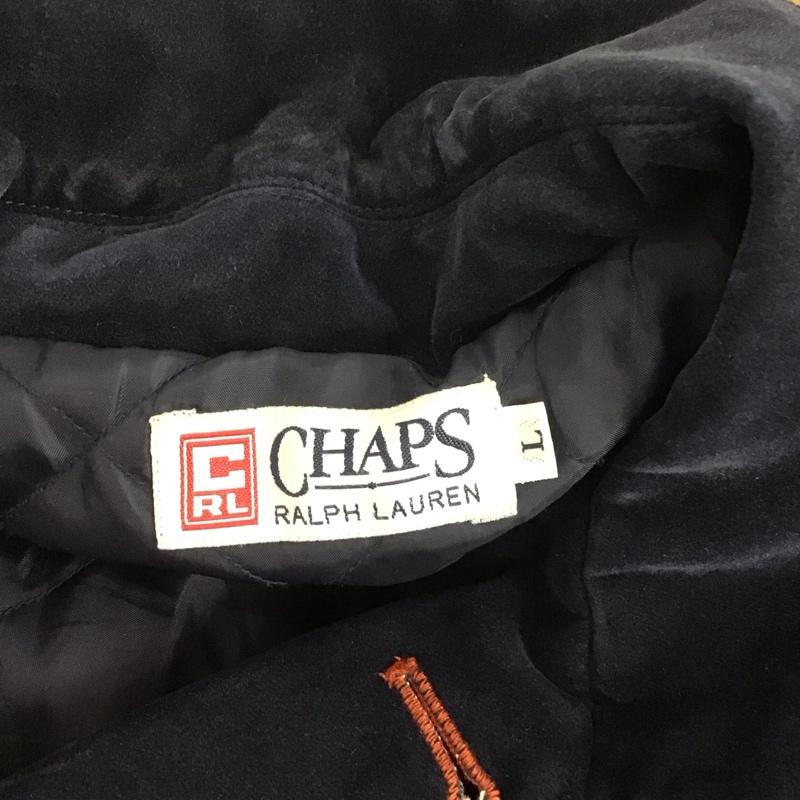 チャップスラルフローレン CHAPSRALPHLAUREN ジャケット、上着 ジャケット、ブレザー L 無地 紺 / ネイビー /  メンズ USED 古着 中古 10106221