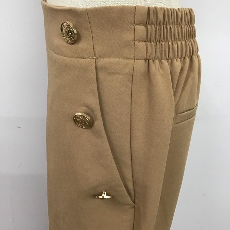 ザラ ZARA パンツ スラックス ワイドパンツ カジュアルパンツ ワークパンツ スラックス M 無地 ベージュ / ベージュ /  レディース USED 古着 中古 10124573
