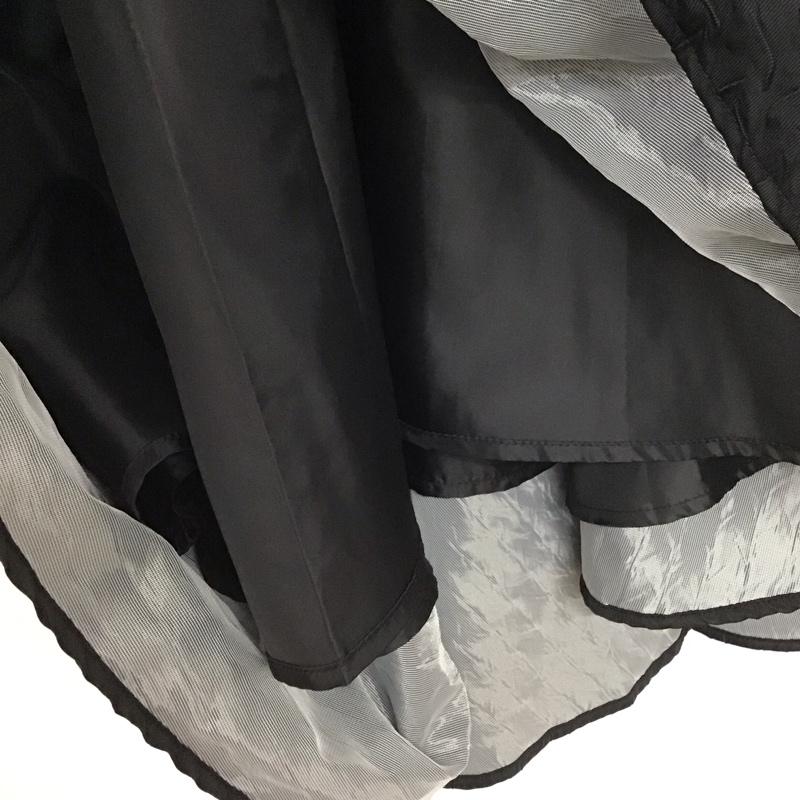 リエンダ rienda スカート ロングスカート 110GA631-0910 ラウンドフォルムJ/W SK タグ付 S 無地 黒 / ブラック /  レディース USED 古着 中古 10149057
