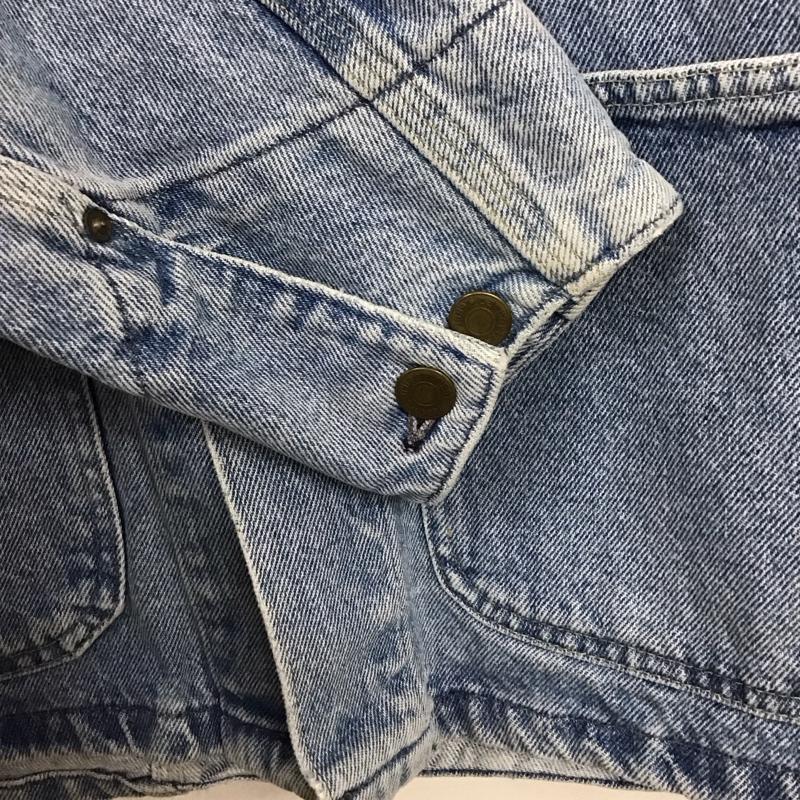 カーハート Carhartt ジャケット、上着 ジャケット、ブレザー デニムジャケット Gジャン アウター カジュアルジャケット ロゴ、文字 インディゴ / インディゴ /  メンズ USED 古着 中古 10137088
