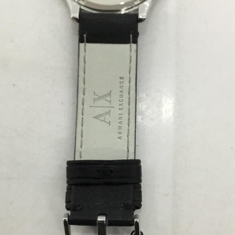 アルマーニエクスチェンジ ARMANI EXCHANGE 腕時計 アナログ（クォーツ式） AX2149 HAMPTON ロゴ、文字 黒 / ブラック /  メンズ USED 古着 中古 10129483