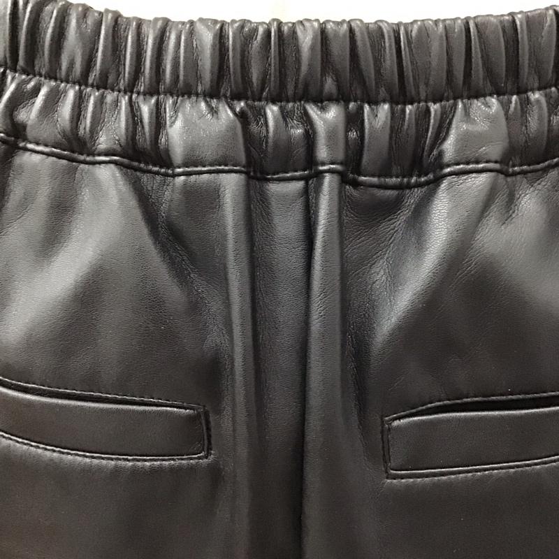 ジーナシス JEANASIS パンツ ショートパンツ JS050774MC フェイクレザー FREE 無地 黒 / ブラック /  レディース USED 古着 中古 10115854