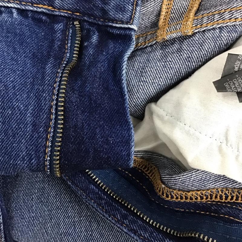 ザラ ZARA パンツ デニム、ジーンズ 34 無地 インディゴ / インディゴ /  レディース USED 古着 中古 10133741