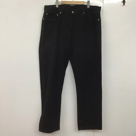 ポロジーンズカンパニー POLO JEANS COMPANY パンツ デニム、ジーンズ デニムパンツ ワイドパンツ カジュアルパンツ ストレッチパンツ 40 無地 黒 / ブラック /  メンズ USED 古着 中古 10145370