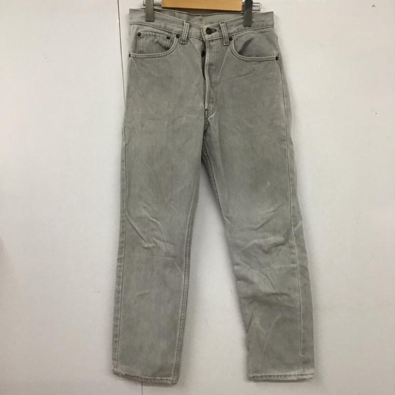 リーバイス Levi s パンツ デニム、ジーンズ デニムパンツ ストレートパンツ スリムパンツ 501 80s 89年 アメリカ製 31インチ 無地 灰 / グレー /  メンズ USED 古着 中古 10114694