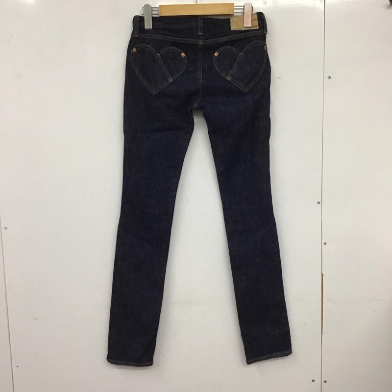 エックスガール X-girl パンツ デニム、ジーンズ 1 無地 インディゴ / インディゴ /  レディース USED 古着 中古 10133504
