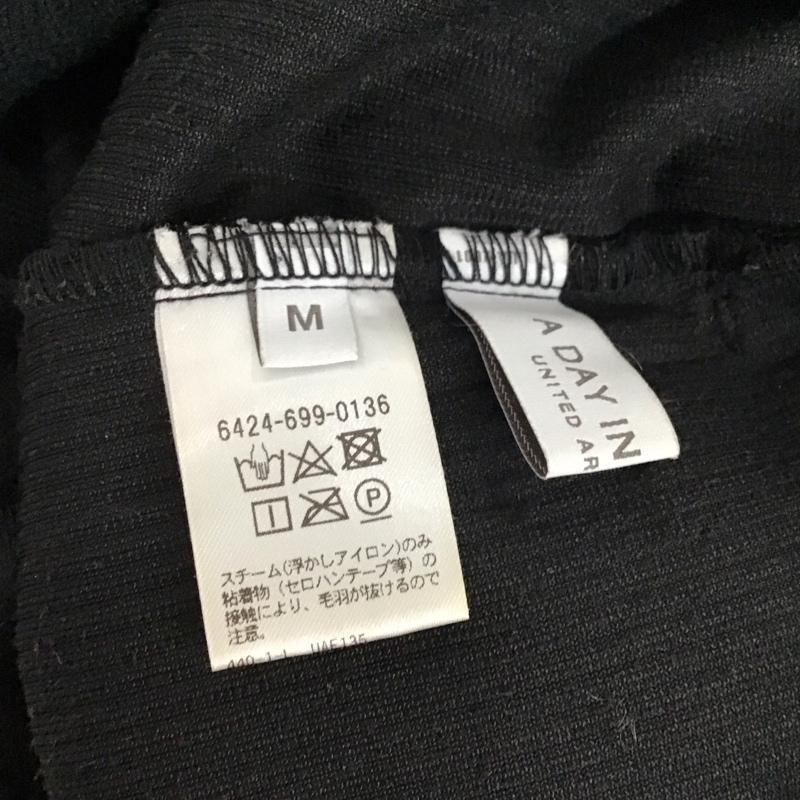 アデイインザライフ ユナイテッドアローズ A day in the life UNITED ARROWS スカート ロングスカート 6424-699-0136 コーデュロイ M 無地 黒 / ブラック /  レディース USED 古着 中古 10120303