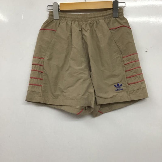 アディダス adidas パンツ ショートパンツ GD2424 ラージロゴショーツ S ロゴ、文字 ベージュ / ベージュ /  レディース USED 古着 中古 10138874