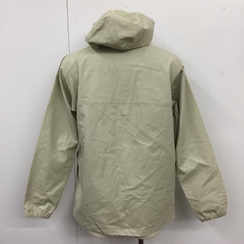 パタゴニア patagonia ジャケット、上着 ジャンパー、ブルゾン 25345SP19 マウンテンパーカー プルオーバー S ロゴ、文字 アイボリー / アイボリー / X 紺 / ネイビー /  メンズ USED 古着 中古 10119748