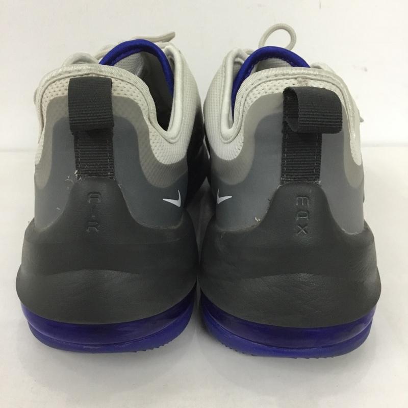 ナイキ NIKE スニーカー スニーカー AA2146-016 AIRMAX AXIS 28.5cm 28.5cm ロゴ、文字 ダークグレー / ダークグレー / X 灰 / グレー / X 青 / ブルー /  メンズ USED 古着 中古 10124404