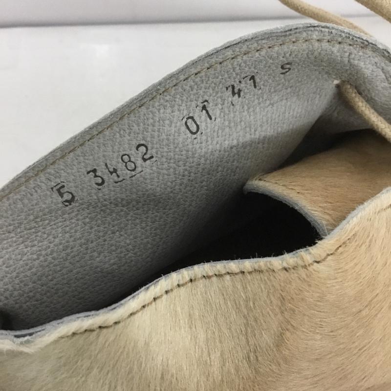 カンペール CAMPER ブーツ ショートブーツ デザートブーツ 41 無地 ベージュ / ベージュ /  メンズ USED 古着 中古 10140603