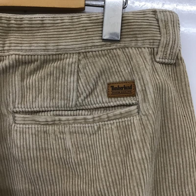 ティンバーランド Timberland パンツ スラックス コーデュロイパンツ ワイドパンツ カジュアルパンツ チノパン 33インチ 無地 ベージュ / ベージュ /  メンズ USED 古着 中古 10105582