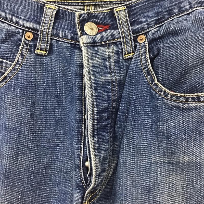 ハリウッドランチマーケット HRMARKET パンツ デニム、ジーンズ デニムパンツ スリムパンツ ストレッチパンツ ジーンズ 29インチ 無地 インディゴ / インディゴ /  メンズ USED 古着 中古 10109941