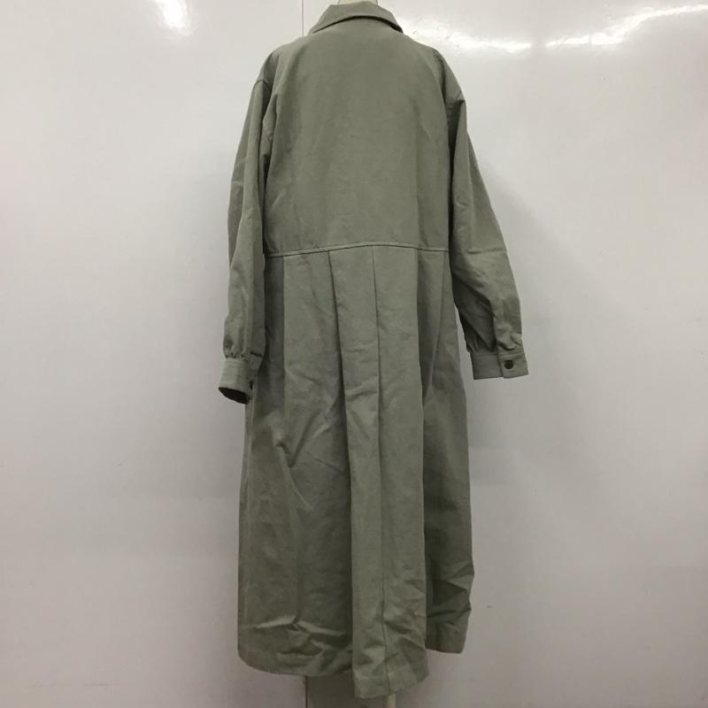 サマンサモスモス Samansa Mos2 コート コート一般 MFT-1303800 FREE 無地 カーキ / カーキ /  レディース USED 古着 中古 10107580