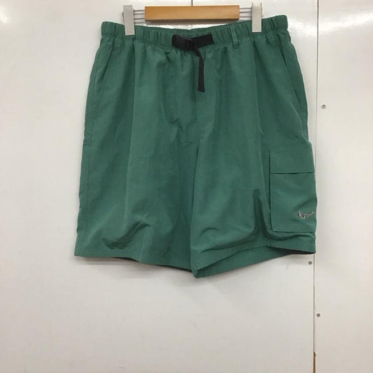 ナイキ NIKE パンツ ショートパンツ ショートパンツ ハーフパンツ カジュアルパンツ スポーツウェア L 無地 緑 / グリーン /  メンズ USED 古着 中古 10140882