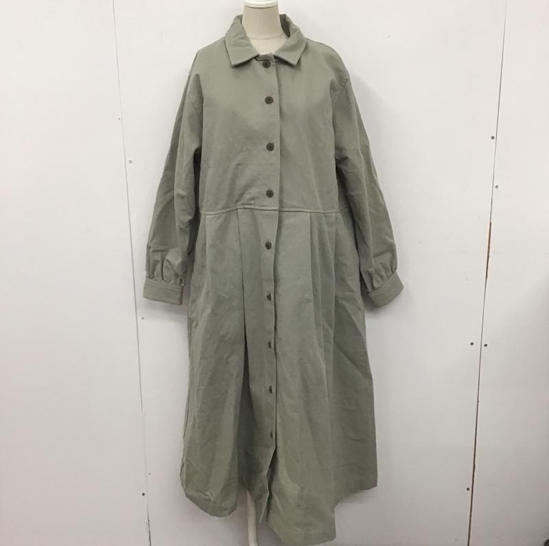 サマンサモスモス Samansa Mos2 コート コート一般 MFT-1303800 FREE 無地 カーキ / カーキ /  レディース USED 古着 中古 10107580