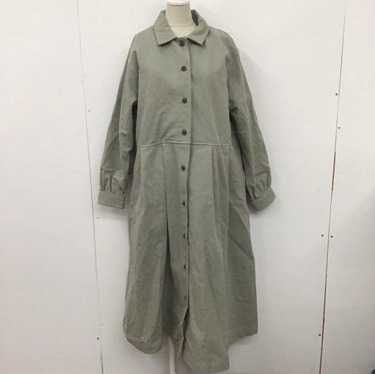サマンサモスモス Samansa Mos2 コート コート一般 MFT-1303800 FREE 無地 カーキ / カーキ /  レディース USED 古着 中古 10107580