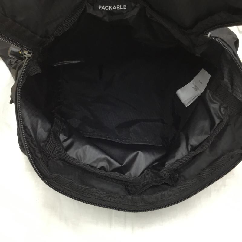 マウンテン ハード ウェアー MOUNTAIN HARDWEAR リュックサック、デイパック リュックサック、デイバッグ ウルトラライトウエイト15 ザック OE7813 ロゴ、文字 黒 / ブラック /  メンズ USED 古着 中古 10133942