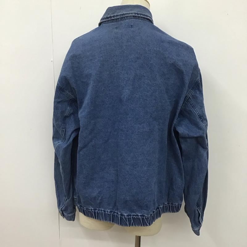 フリークスストア FREAK S STORE ジャケット、上着 ジャケット、ブレザー 23aw-016jk デニムジャケット ジップアップジャケット カラージャケット L 無地 インディゴ / インディゴ /  メンズ USED 古着 中古 10106715