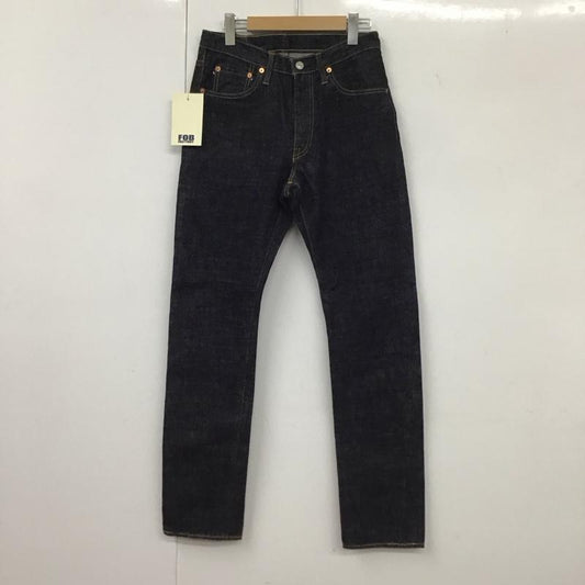 エフオービーファクトリー FOB FACTORY パンツ デニム、ジーンズ デニムパンツ スリムパンツ カジュアルパンツ 30インチ 無地 インディゴ / インディゴ /  メンズ USED 古着 中古 10132147
