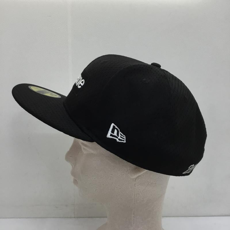 シュプリーム Supreme 帽子 キャップ New Era ニューエラ 18SS Mesh Box Logo Cap ロゴ、文字 X 刺繍 黒 / ブラック /  メンズ USED 古着 中古 10105901