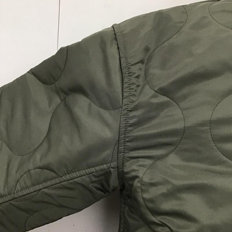 古着 USED ジャケット、上着 ジャンパー、ブルゾン MIL-L-27546 ミリタリー キルティング ライナーブルゾン M 無地 カーキ / カーキ /  メンズ USED 古着 中古 10119681