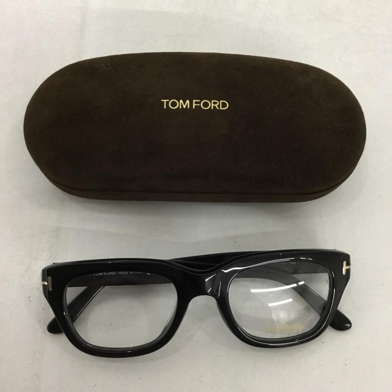 トム フォード TOM FORD めがね・サングラス めがね TF5178-F 001 アジアンフィット ロゴ、文字 黒 / ブラック /  メンズ USED 古着 中古 10148449