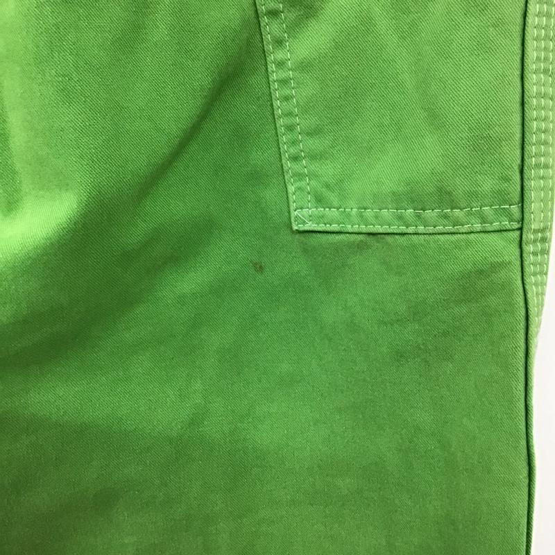 ディッキーズ Dickies パンツ デニム、ジーンズ デニムパンツ ワイドパンツ ストレートパンツ ワークパンツ 無地 緑 / グリーン /  メンズ USED 古着 中古 10105789